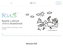Tablet Screenshot of metodarus.cz